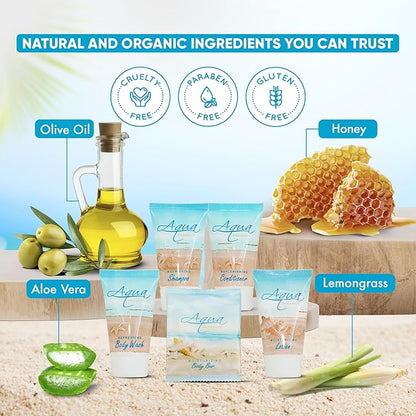 | Aqua Organics Hotel Soaps and 1oz