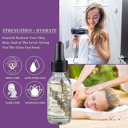 NP NATURES PHILOSOPHY Lavender Multi-Use Oil