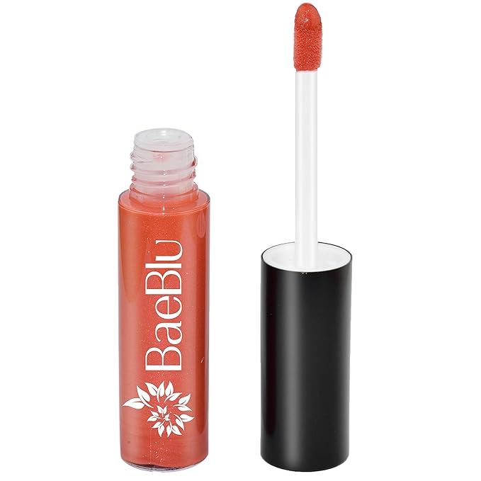 Organic Vegan Lip Gloss, 100% Natural Non-Toxic Moisturizing Organic