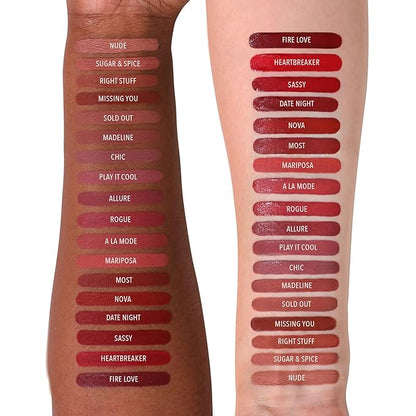 Lip Divine Liquid Lipstick (018, Fire Love)