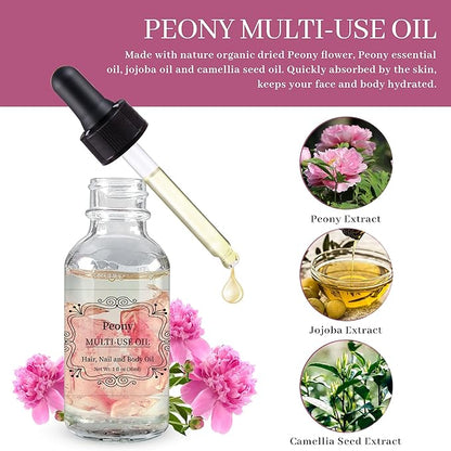 Peony Jasmine Multi Use Body Oil