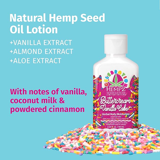 Hempz Body Lotion - Buttercream Vanilla
