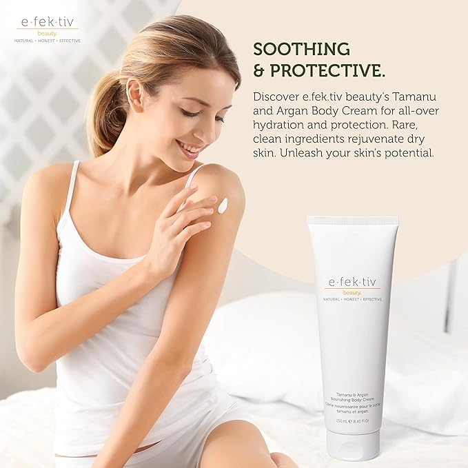 Tamanu and Argan Nourishing Body Cream 8.45 oz