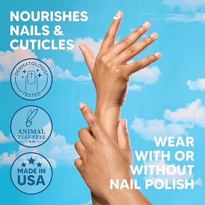 Onyx Professional Hard as Hoof Nail Strengthening Cream with Coconut Scent, Nail Growth & Conditioning Cuticle Cream Stops Splits, Chips, Cracks & Strengthens Nails, 1 oz
