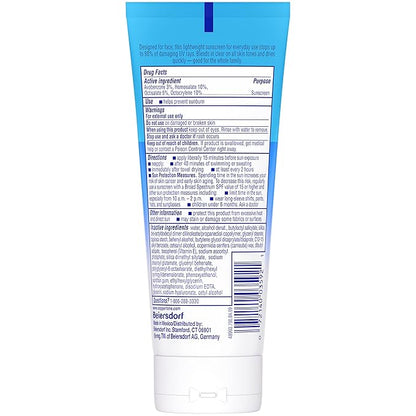 Coppertone Complete Face Sunscreen Lotion SPF 45, Weightless and Oil-Free, Water Resistant Sunscreen with Proven UVA/UVB Protection, 2.5 Fl Oz Tube
