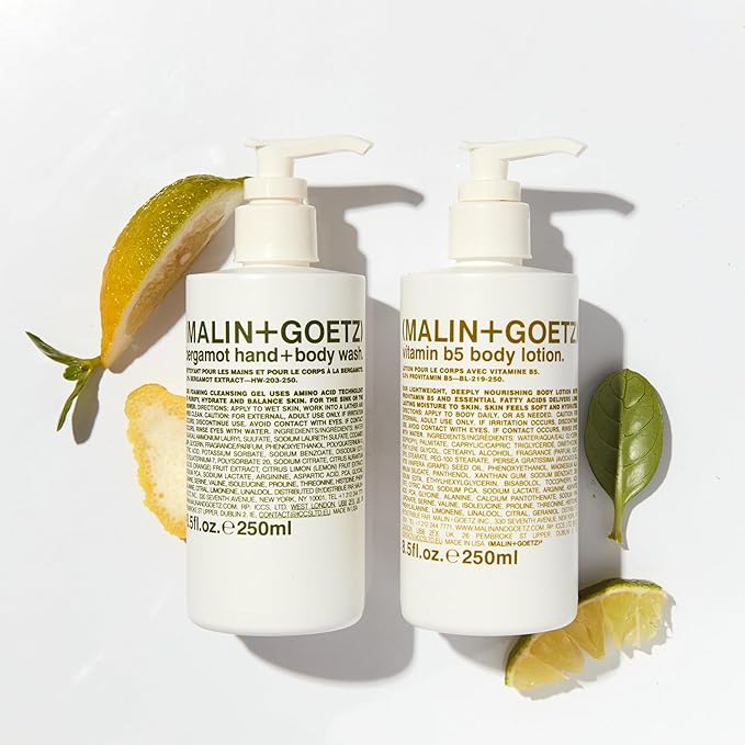 Malin + Goetz Vitamin B5 Body Lotion for Women & Men, 8.5 Fl. Oz. — Body Moisturizer for Dry Skin, All Skin Types, Dry Skin Moisturizer, Hydrating Body Lotion, Vegan & Cruelty Free