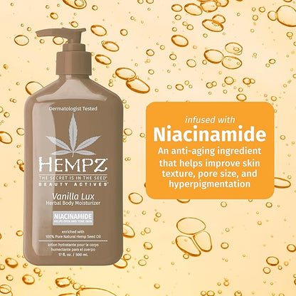HEMPZ Vanilla Lux Herbal Body Moisturizer
