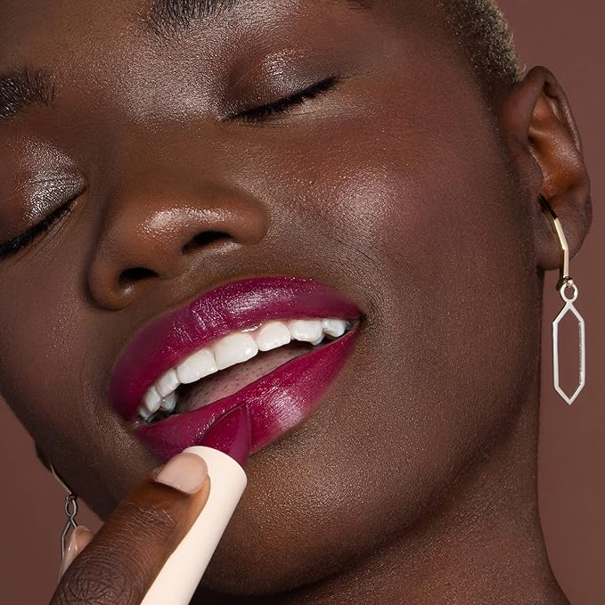 ILIA - Color Block Lipstick | Non-Toxic, Vegan, Cruelty-Free, Hydrating + Long Lasting, No Budge Color with Full Coverage (Ultra (Violet Violet With Cool Undertones), 0.14 oz | 4 g)