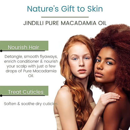 Pure Macadamia Oil | Cold-Pressed, Filtered, All-Natural, Vegan, Non-GMO, Hexane-Free, Cruelty-Free - Multipurpose Moisturizer (7.5 oz)