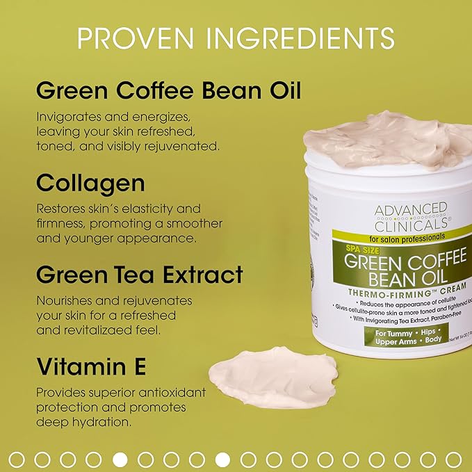 Advanced Clinicals Green Coffee Bean Thermo Firming