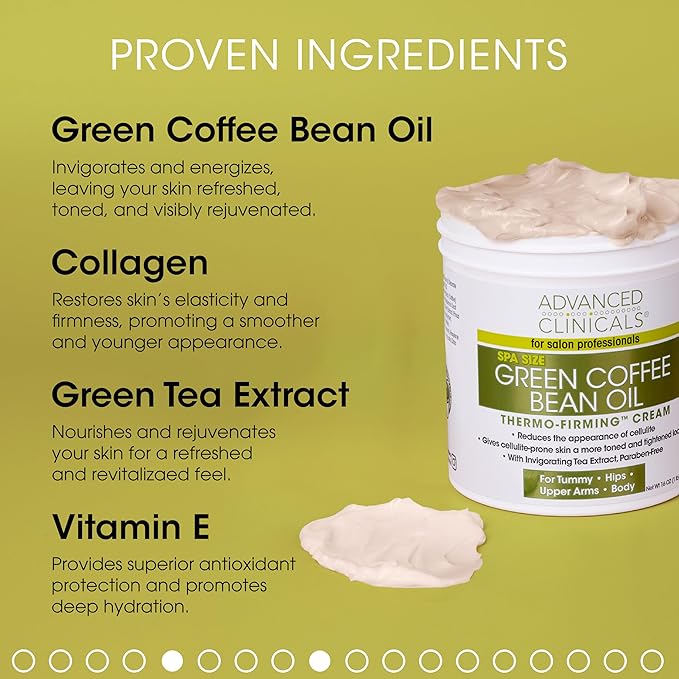 Advanced Clinicals Thermo Firming Green Coffee