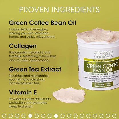 Advanced Clinicals Thermo Firming Green Coffee