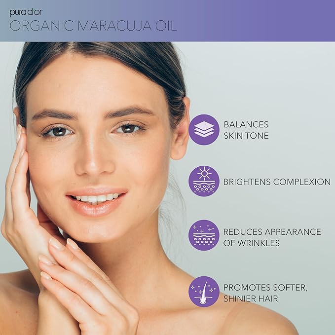 PURA D'OR 4 Oz Organic Maracuja