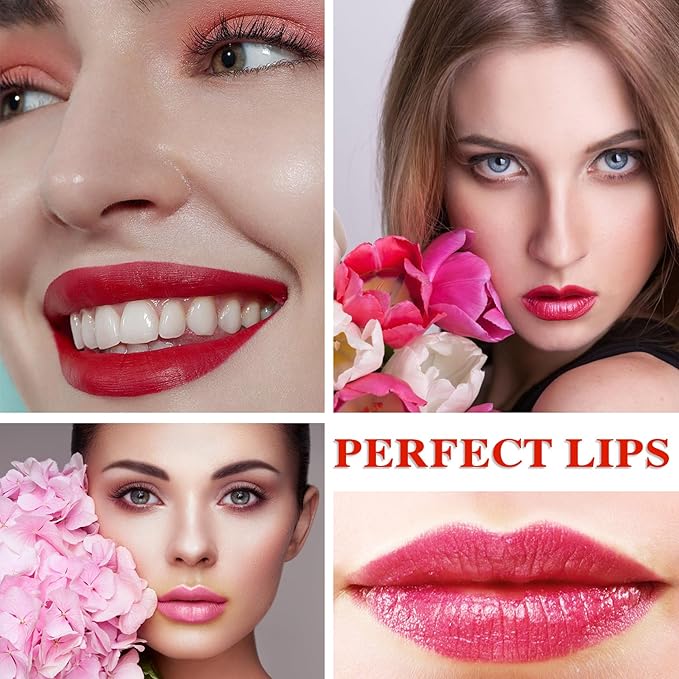2 Colors Wine Lip Tint,Liquid Wine Lipstick,Wine Tint Long