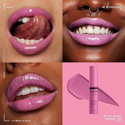 NYX PROFESSIONAL MAKEUP Butter Gloss, Non-Sticky Lip Gloss