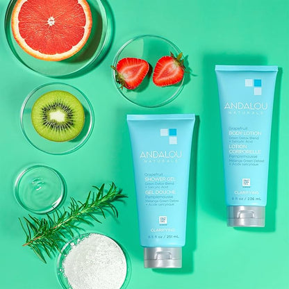 Andalou Naturals Body Lotion, Clarifying Grapefruit