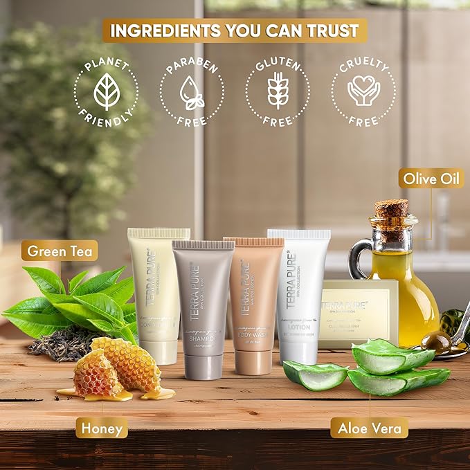 Terra Pure Spa Collection Bulk Set oz