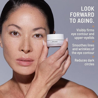 Dr. Brandt Dare to Age 360° Firming Eye Cream - 0.5 oz, Pack of 2 - Corrects the Look of Fine Lines, Dark Circles & Sagging Skin