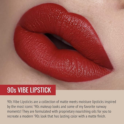 Runway Rogue 90s Vibe Lipstick, Moisturizing Matte Classic Rogue