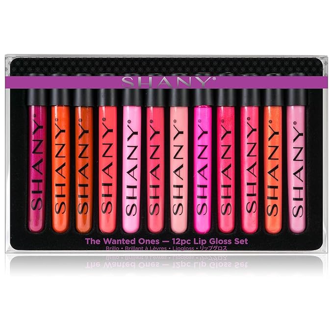 SHANY The Wanted Ones - 12 Piece Lip Gloss