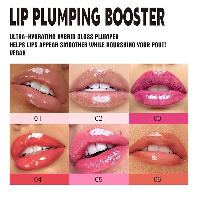 Spicy Lip Gloss Plumper Glossy Lip Girls