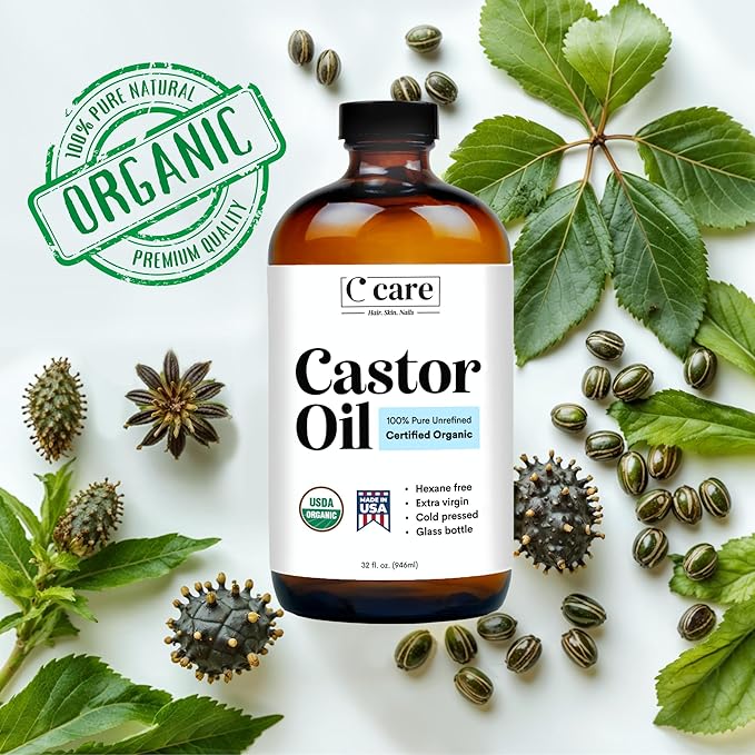 Castor Oil Organic Cold Pressed Unrefined