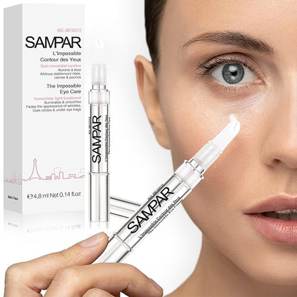 Illuminating Eye Cream - Anti-Aging, Hydrating & Brightening Treatment with Hyaluronic Acid, Vitamin C, and Essential Oils - Reduces Dark Circles, Fine Lines & Puffiness - All Skin Types
