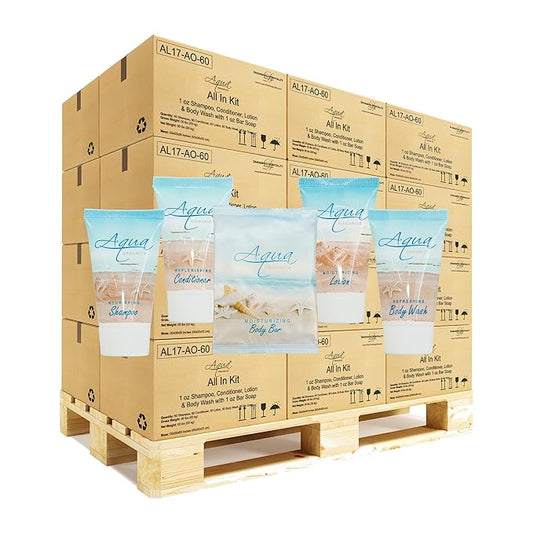 Aqua Organics Hotel Soaps and Toiletries 1oz