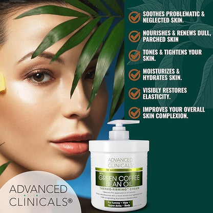 Advanced Clinicals Green Coffee Bean Thermo Firming