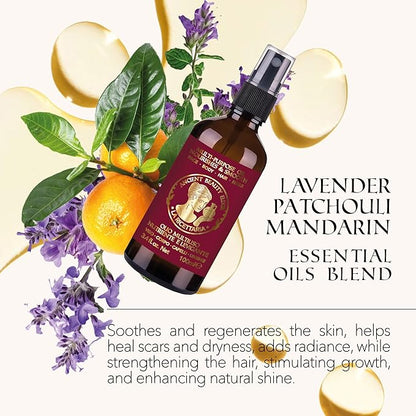 Natural Multipurpose Oil, Hydrating After-Shower Oil & Face Moisturizer, Nail Care with Apricot, Sweet Almond, Olive, and Vitamin E Oils, Skincare for Dry Skin