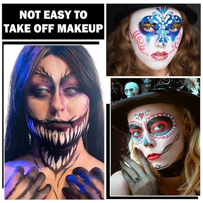 Eye Black Stick Red Face Body Paint Football