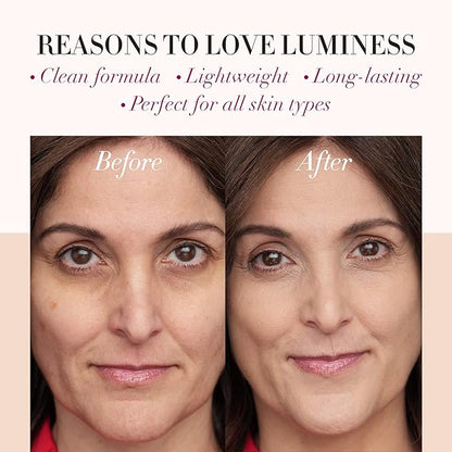 LUMINESS Silk Airbrush Spray Foundation & Primer Kit Light Medium)