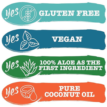 Maui Moisture Heal & Hydrate + Shea Butter Hair Mask & Leave-In Conditioner Treatment to Deeply Nourish Curls & Help Repair Split Ends, Vegan, Silicone, Paraben & Sulfate-Free, 12 Ounce