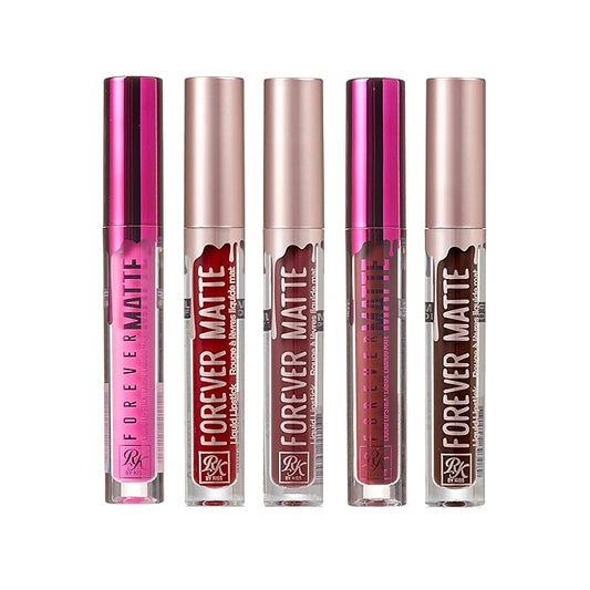 Ruby Kisses Forever Matte Liquid Lipstick 5 Pack RFML08&10&13&21&23