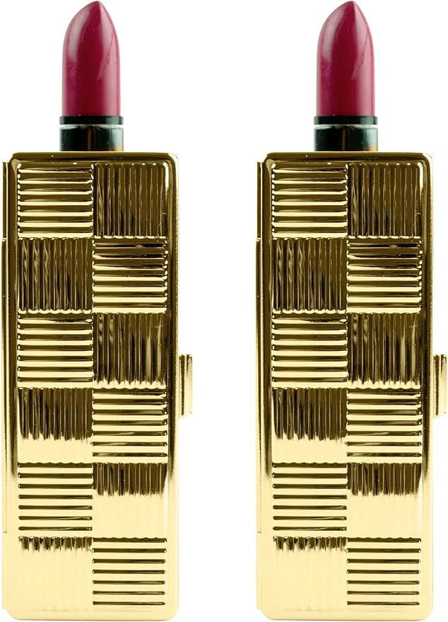 Stephanie Imports Set of 2 Rectangular Vintage Lipstick Rectangular