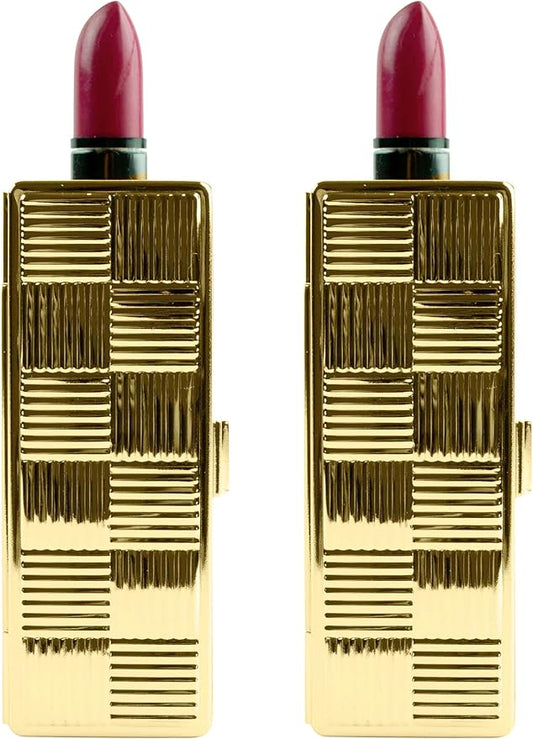 Stephanie Imports Set of 2 Rectangular Vintage Lipstick Rectangular