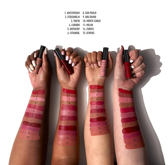NYX Nyx professional makeup soft matte lip cream, stockholm, 0.27 ounce