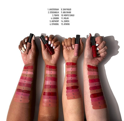 NYX Nyx professional makeup soft matte lip cream, stockholm, 0.27 ounce