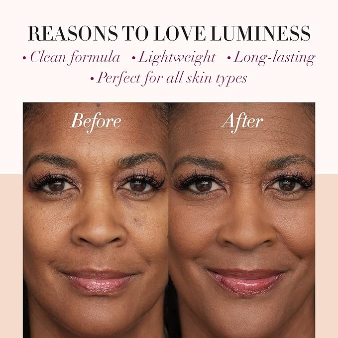 LUMINESS Silk Airbrush Spray Foundation & Primer Kit Deep Rich)