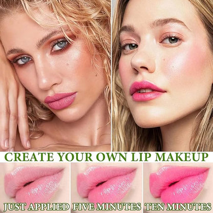 5 Pcs Aloe Vera Lipstick,Color Changing Change Lipstick Changing
