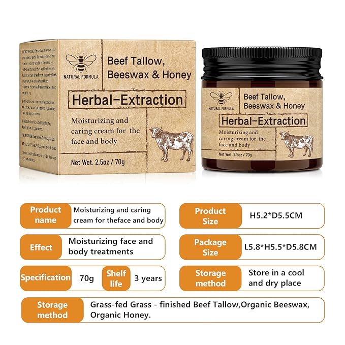 Beef Tallow for Skin | Face