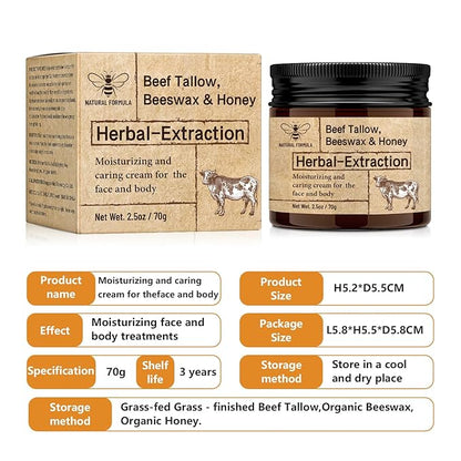Beef Tallow for Skin | Face