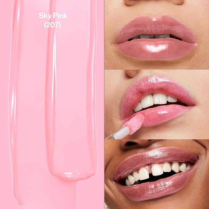 REVLON Lip Gloss, Super Lustrous The Gloss, Non-Sticky, Gloss,