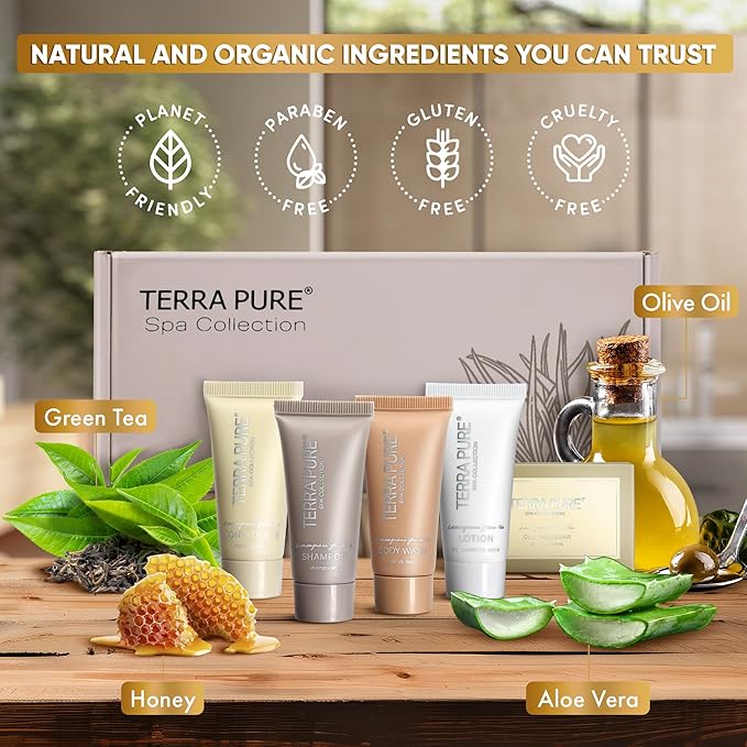 Terra Pure Spa Collection Amenity Kit oz