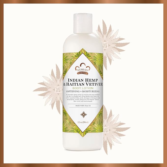 Nubian Heritage Body Lotion Indian Hemp