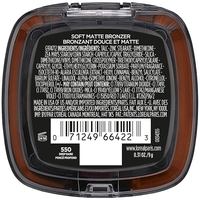 L'Oreal Paris Infallible Up to 24H Fresh Wear Deep Dark, 0.31 oz