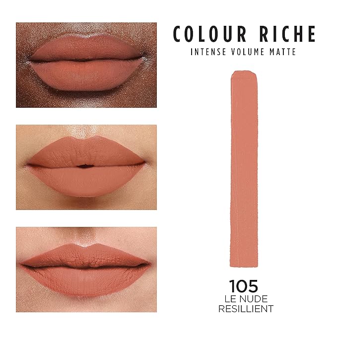 L’Oréal Paris Colour Riche Intense Volume Matte Lipstick, 06 Oz