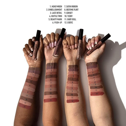 NYX PROFESSIONAL MAKEUP Lip Lingerie Matte Liquid Lipstick - Satin Ribbon (Nude Beige)