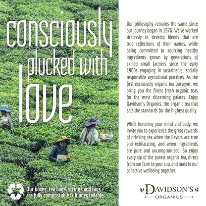 Davidson's Organics, Gunpowder Green, Loose Leaf Tea, 16-Ounce Bag(Packaging May Vary)