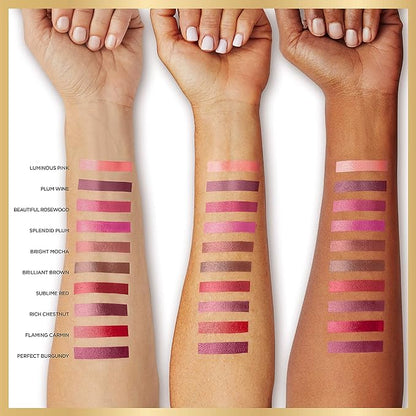 L’Oréal Paris Age Perfect Luminous Hydrating Lipstick, Plum Wine, 0.13 oz.